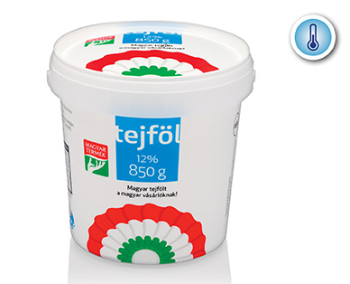 Kokárdás tejföl 12% 850 g